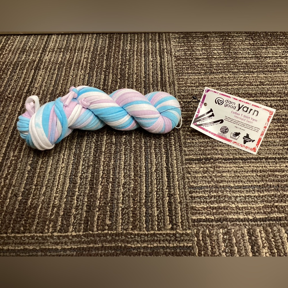 Darn Good Yarn Cotton T-shirt Yarn NEW